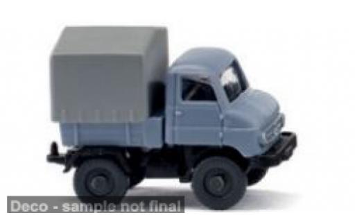 Coche miniatura Mercedes Unimog 1/160 Wiking U 411 blau/grau 1956 1:160 Mercedes Unimog 1/160 Wiking U 411 blau/grau 1956 1:160 coche miniatura