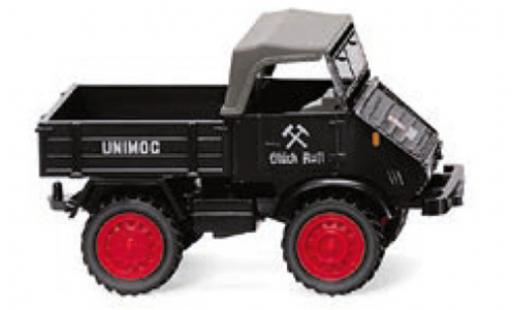 Coche miniatura Mercedes Unimog 1/87 Wiking U 411 Glück Auf 1950 Mercedes Unimog 1/87 Wiking U 411 Glück Auf 1950 coche miniatura