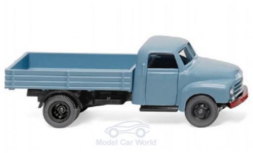 Opel Blitz 1/87 Wiking azul Pritschen-LKW coche miniatura