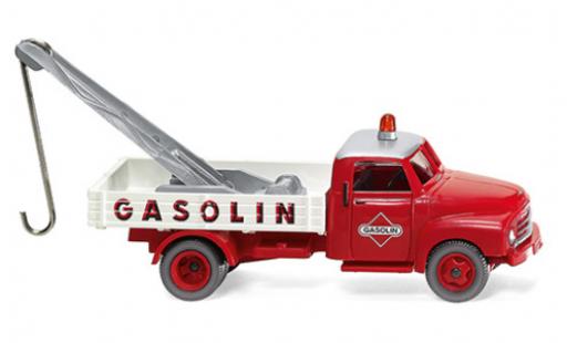 Coche miniatura Opel Blitz 1/87 Wiking Gasolin 1952 dépanneuse Opel Blitz 1/87 Wiking Gasolin 1952 dépanneuse coche miniatura