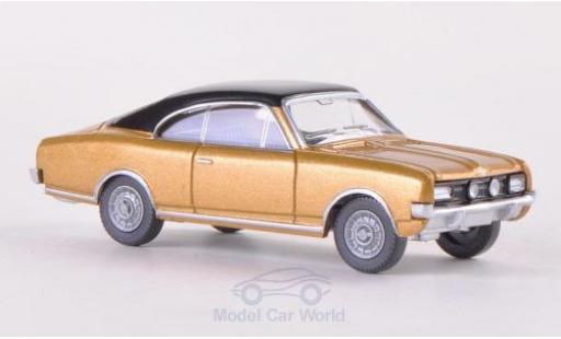 Opel Commodore C 1/87 Wiking A gold/negro coche miniatura