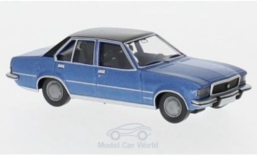 Opel Commodore C 1/87 Wiking B metalico azul/negro coche miniatura