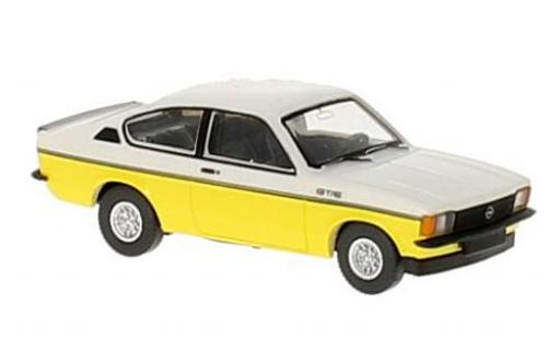Opel Kadett 1/87 Wiking C Coupe GT/E amarillo/blanco coche miniatura