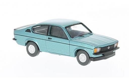 Coche miniatura Opel Kadett 1/87 Wiking C Rallye Winterfest metalico türkis Opel Kadett 1/87 Wiking C Rallye Winterfest metalico türkis coche miniatura