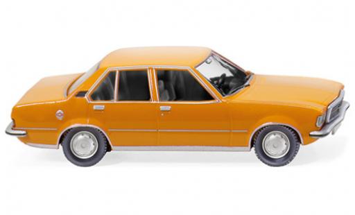 Opel Rekord 1/87 Wiking D naranja 1971 coche miniatura