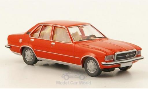 Opel Rekord 1/87 Wiking D rojo coche miniatura