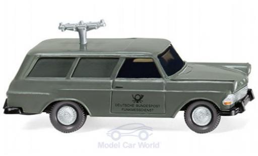 Opel Rekord 1/87 Wiking P2 Caravan Fernmeldedienst 1960 coche miniatura