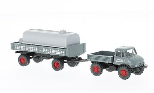 Mercedes Unimog 1/87 Wiking PMS U 406 Gruber s�rie 800 coche miniatura