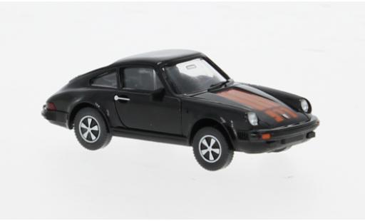 Coche miniatura Porsche 911 1/87 Wiking SC schwarz 1:87 Porsche 911 1/87 Wiking SC schwarz 1:87 coche miniatura