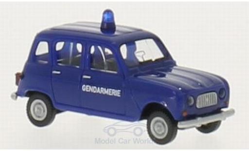 Renault 4 L 1/87 Wiking R Gendarmerie (F) coche miniatura
