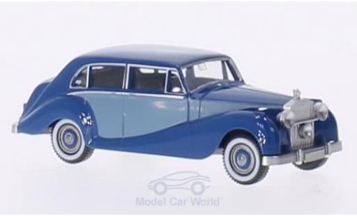 Rolls Royce Silver Wraith 1/87 Wiking azul/matt-azul coche miniatura