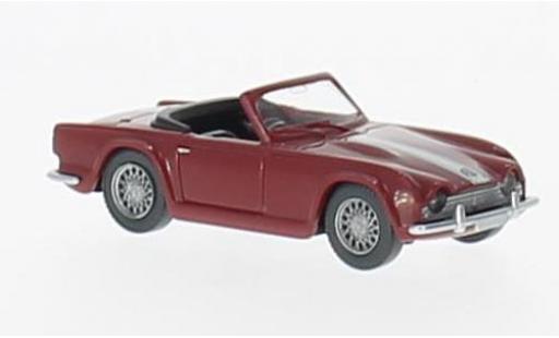 Triumph TR4 1/87 Wiking rojo coche miniatura