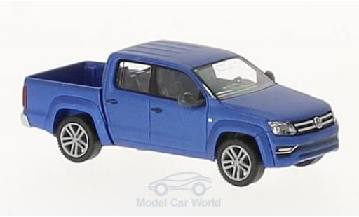 Coche miniatura Volkswagen Amarok 1/87 Wiking GP Highline matt-azul Volkswagen Amarok 1/87 Wiking GP Highline matt-azul coche miniatura