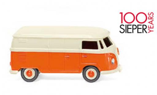 Coche miniatura Volkswagen T1 1/87 Wiking Kastenwagen beige/naranja 1963 100 années Sieper Volkswagen T1 1/87 Wiking Kastenwagen beige/naranja 1963 100 années Sieper coche miniatura