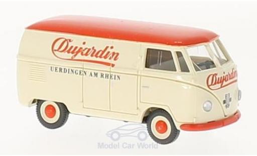Volkswagen T1 A 1/87 Wiking Kastenwagen Dujardin coche miniatura