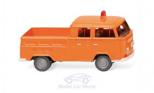 Coche miniatura Volkswagen T2 1/87 Wiking Doppelkabine Kommunal Volkswagen T2 1/87 Wiking Doppelkabine Kommunal coche miniatura