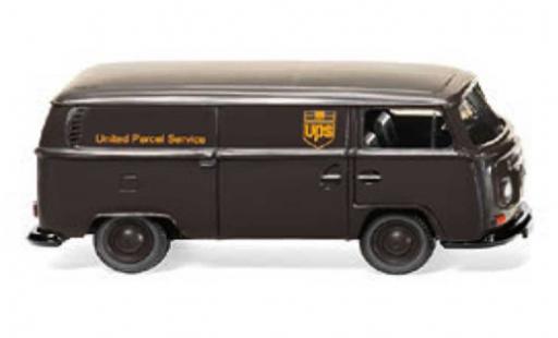 Coche miniatura Volkswagen T2 1/87 Wiking Kastenwagen UPS 1967 Volkswagen T2 1/87 Wiking Kastenwagen UPS 1967 coche miniatura