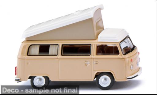 Coche miniatura Volkswagen T2 1/87 Wiking b Campingbus beige/weiss 1972 1:87 Volkswagen T2 1/87 Wiking b Campingbus beige/weiss 1972 1:87 coche miniatura