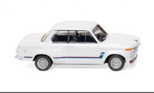 Coche miniatura Bmw 2002 1/87 Wiking Turbo blanche 1973 Bmw 2002 1/87 Wiking Turbo blanche 1973 coche miniatura