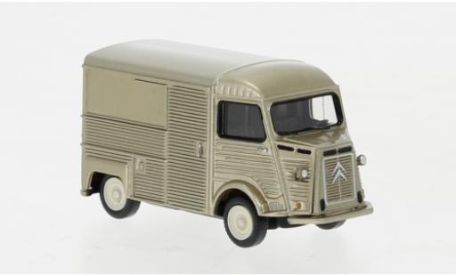 Coche miniatura Citroen HY 1/87 Wiking Kastenwagen metallise beige 1947 Citroen HY 1/87 Wiking Kastenwagen metallise beige 1947 coche miniatura