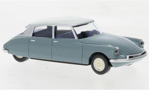 Citroen ID 19 1/87 Wiking azul/gris 1957 coche miniatura