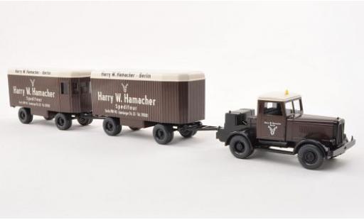 Hanomag ST 100 1/87 Wiking Harry W. Hamacher coche miniatura