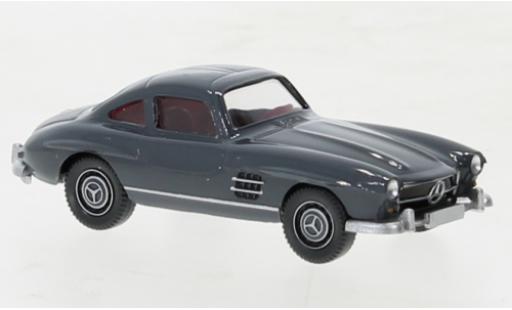 Coche miniatura Mercedes 300 1/87 Wiking SL gris Mercedes 300 1/87 Wiking SL gris coche miniatura