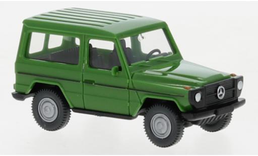 Coche miniatura Mercedes Classe G 1/87 Wiking G-classe SWB (W460) verde 1979 Mercedes Classe G 1/87 Wiking G-classe SWB (W460) verde 1979 coche miniatura