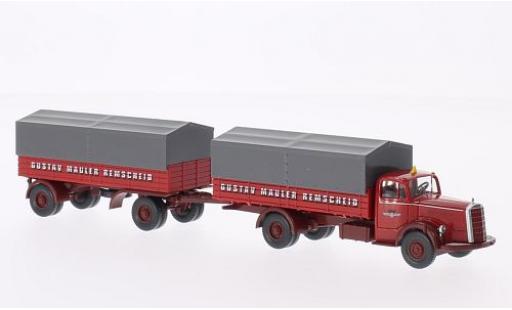 Mercedes L 6600 1/87 Wiking Gustav M&auml;uler coche miniatura