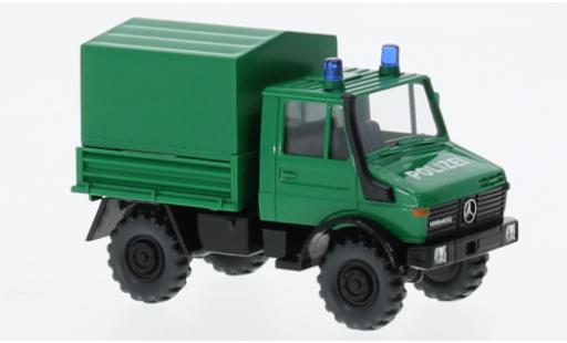 Coche miniatura Mercedes Unimog 1/87 Wiking U 1700 police 1975 Mercedes Unimog 1/87 Wiking U 1700 police 1975 coche miniatura