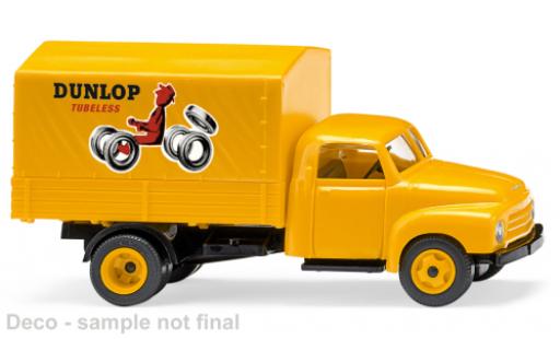 Opel Blitz 1/87 Wiking Dunlop coche miniatura