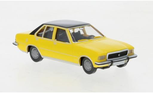 Opel Commodore 1/87 Wiking B amarillo/negro 1972 coche miniatura