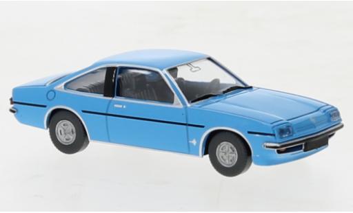 Coche miniatura Opel Manta 1/87 Wiking B azul clair 1975 Opel Manta 1/87 Wiking B azul clair 1975 coche miniatura