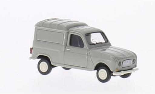 Renault 4 1/87 Wiking R gris coche miniatura