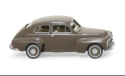 Volvo PV 1/87 Wiking 544 gris 1958 coche miniatura