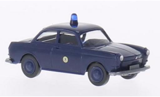 Volkswagen 1600 1/87 Wiking police Berlin coche miniatura