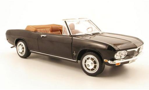 Chevrolet Corvair 1/18 Yat Ming Monza Convertible negro 1969 coche miniatura
