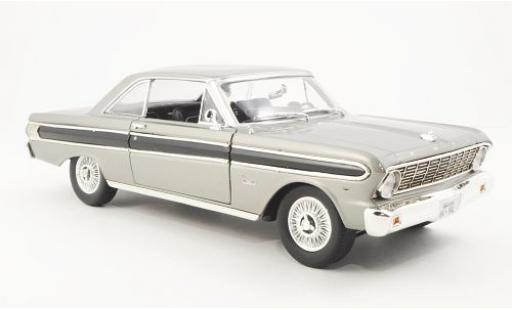 Coche miniatura Ford Falcon 1/18 Yat Ming metalico gris/negro 1964 Ford Falcon 1/18 Yat Ming metalico gris/negro 1964 coche miniatura