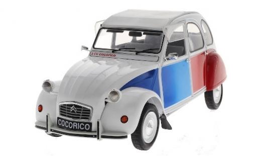 Coche miniatura Citroen 2CV 1/12 Z Models Cocorico blanco/Dekor 1986 Citroen 2CV 1/12 Z Models Cocorico blanco/Dekor 1986 coche miniatura
